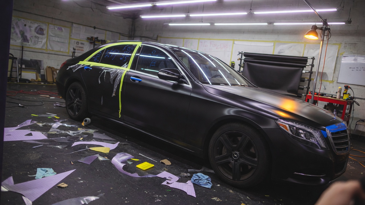 Mercedes S-Class after PPF