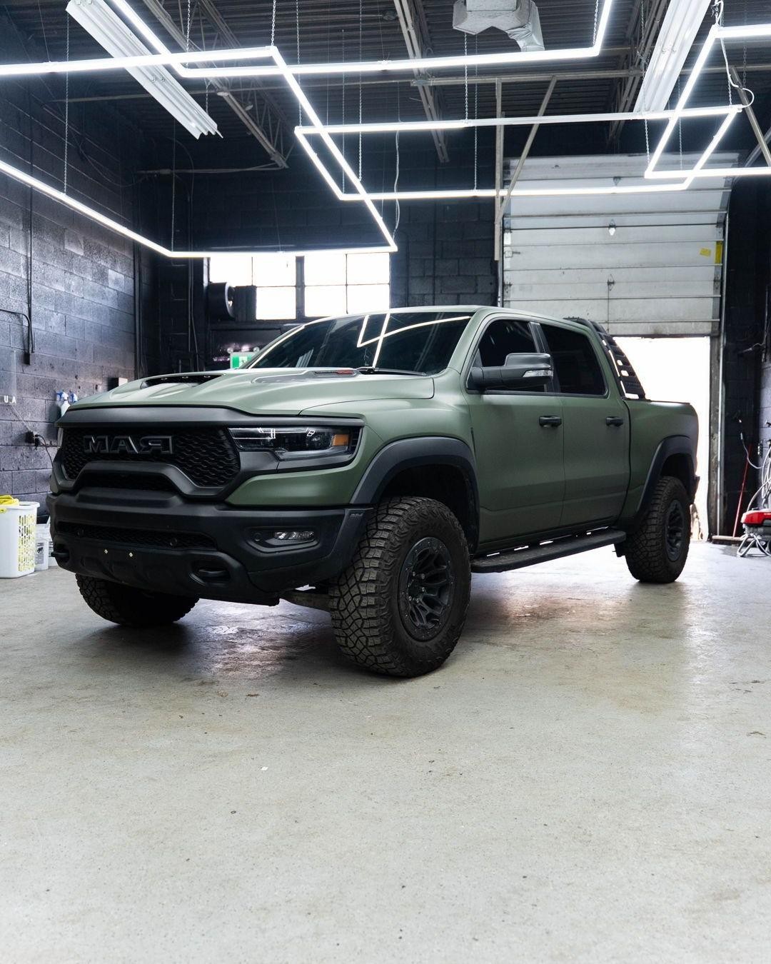Matte olive RAM TRX full wrap