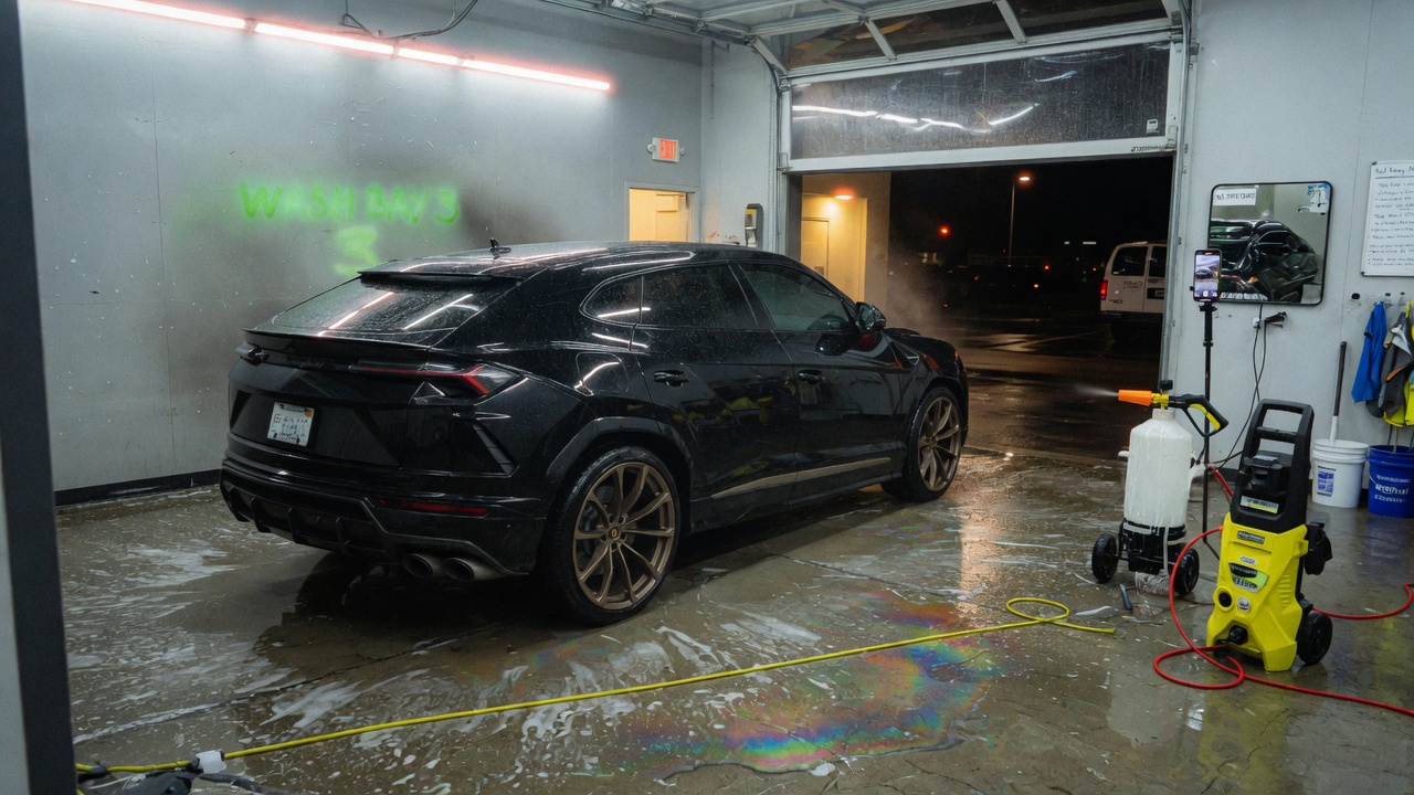 Wrapped Lamborghini Urus